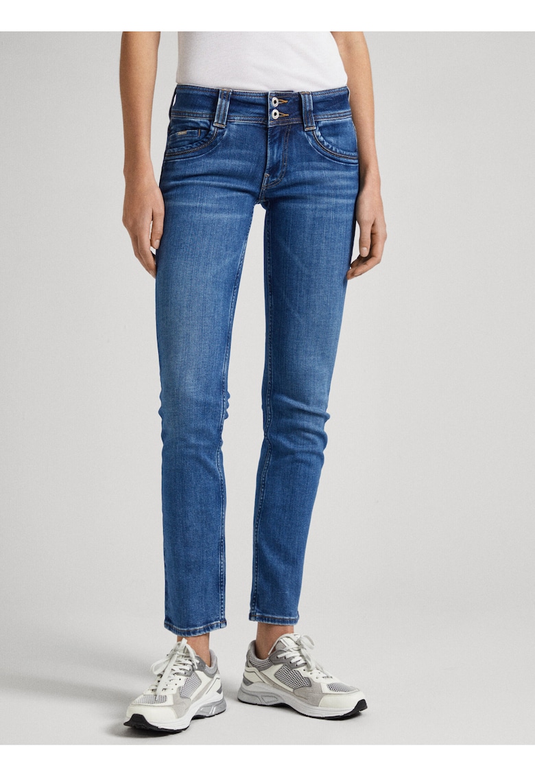 Blugi cu croiala slim fit