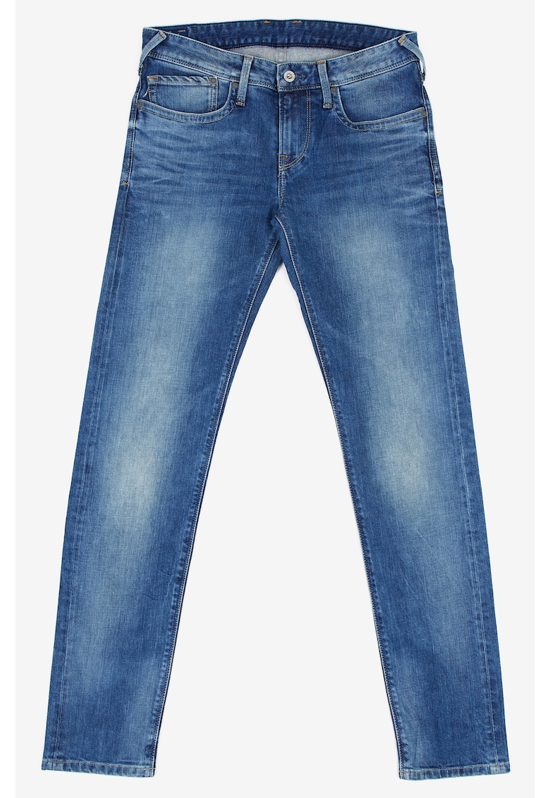 Blugi slim fit cu buzunare -