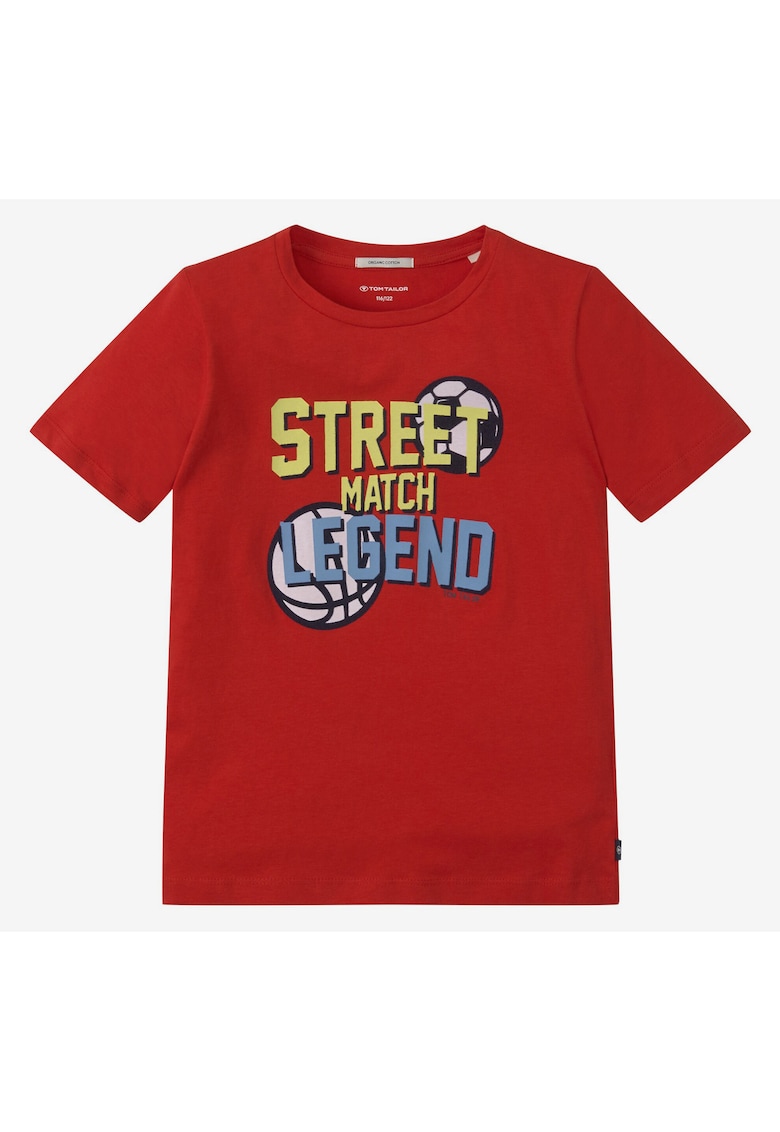 Tricou din bumbac cu imprimeu -