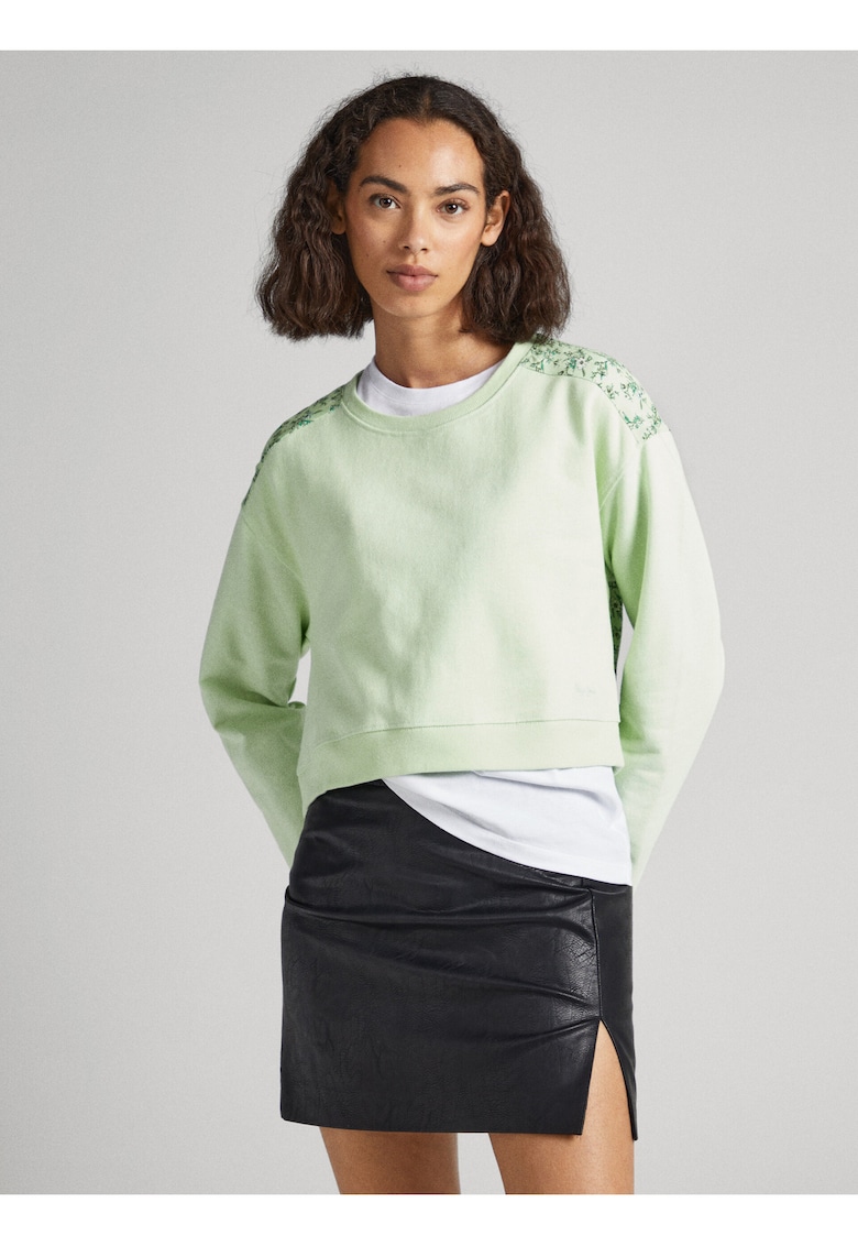 Bluza de trening cu motiv floral Alissa -
