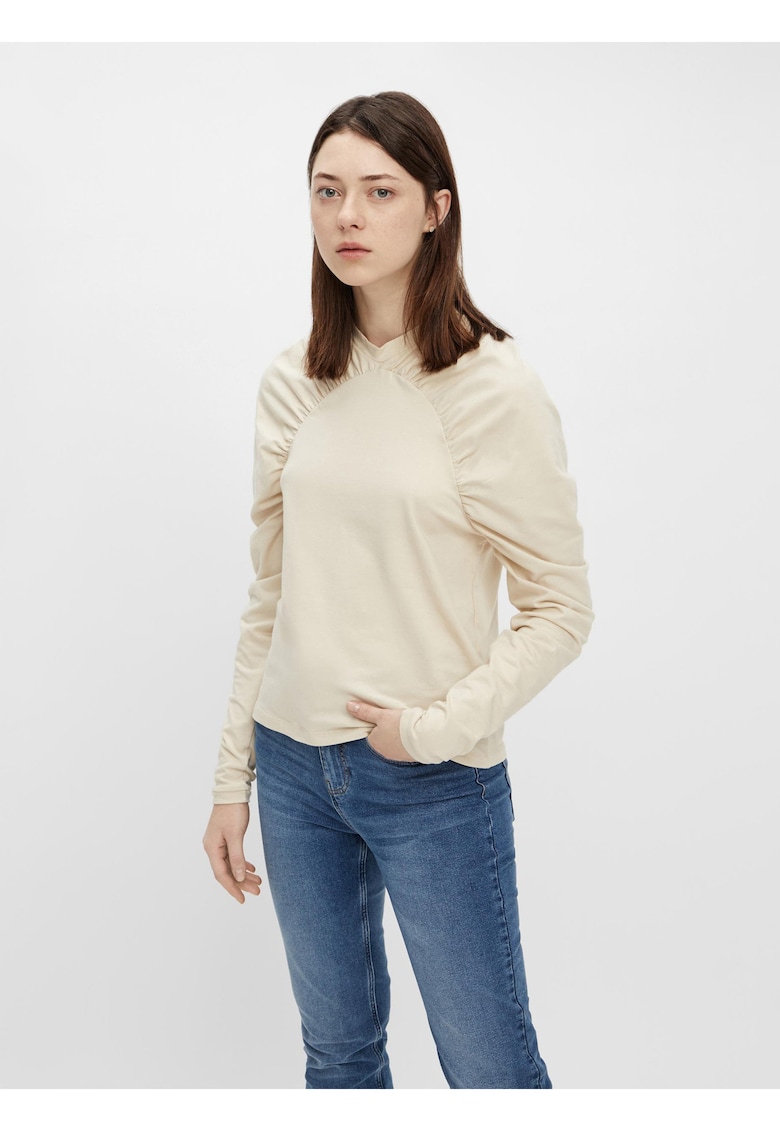 Bluza cu design drapat