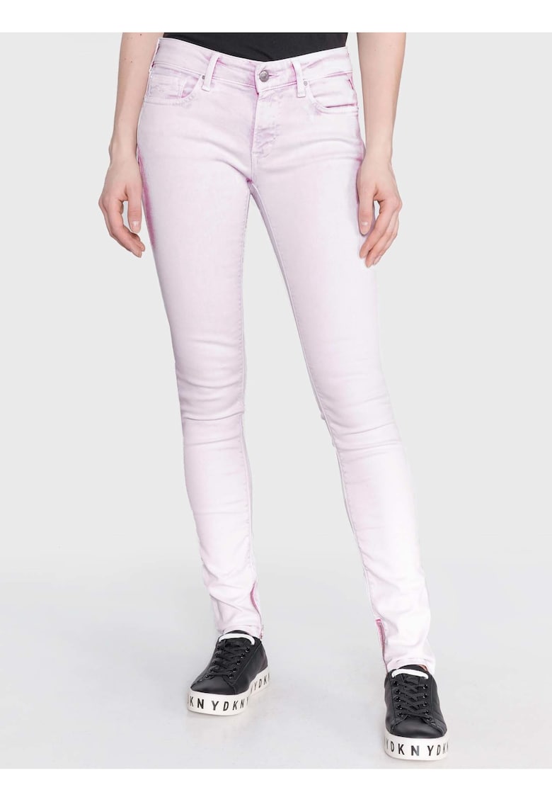 Blugi skinny cu talie joasa -