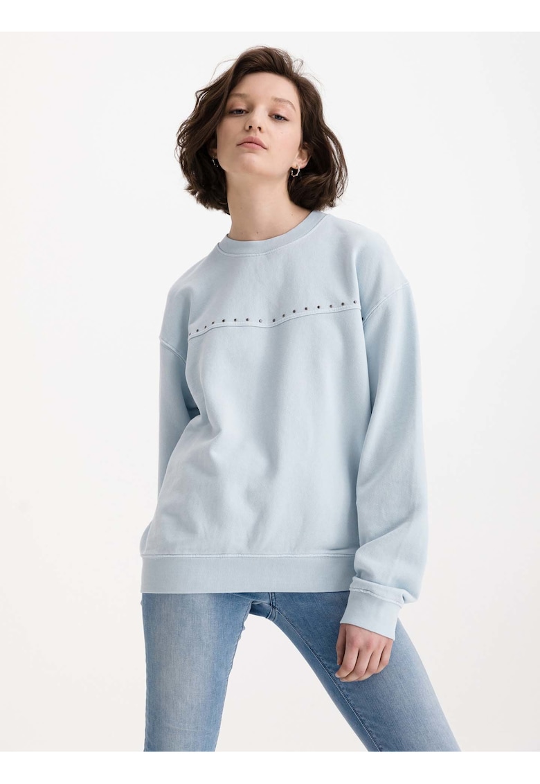 Bluza de trening cu logo pe spate