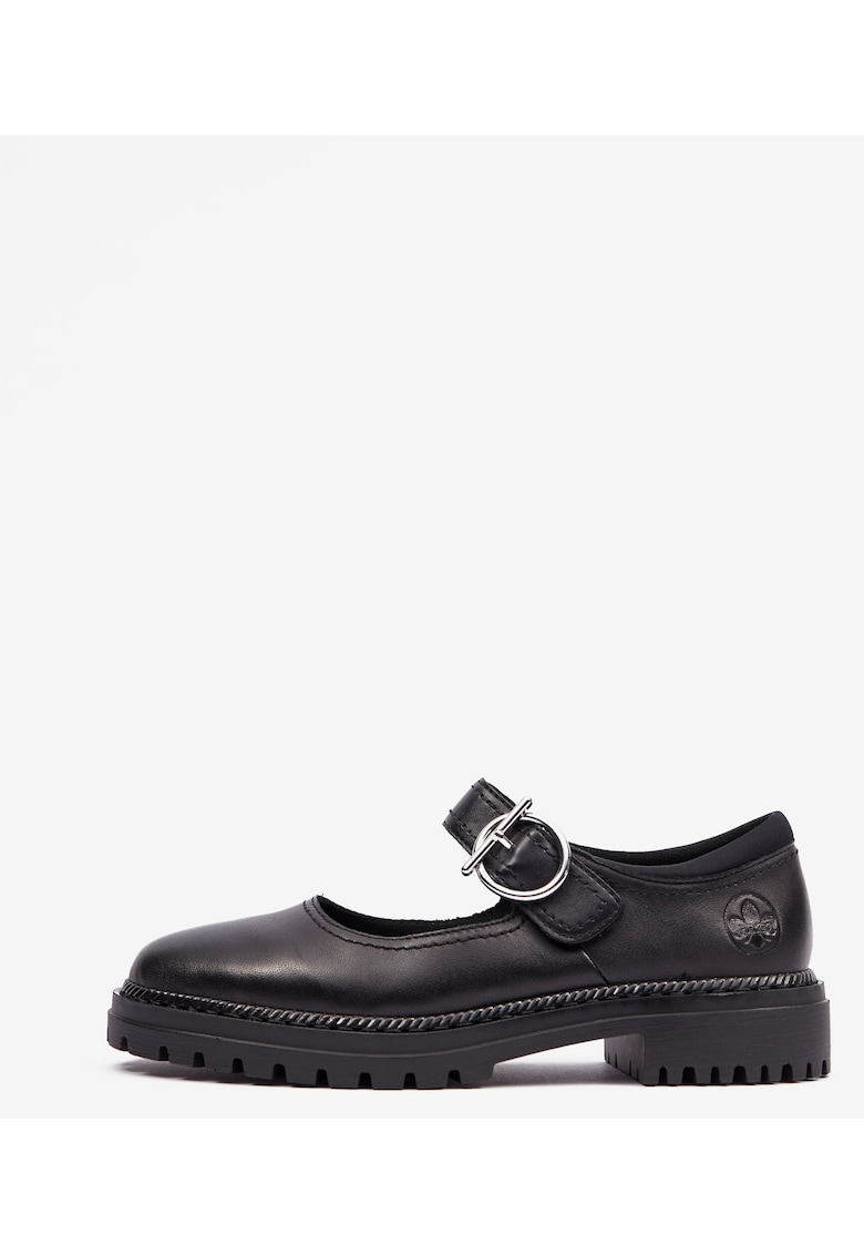 Pantofi mary jane din piele