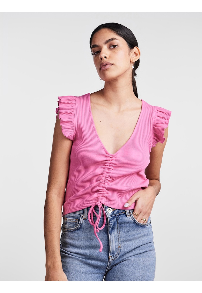 Tricou cu decolteu adanc