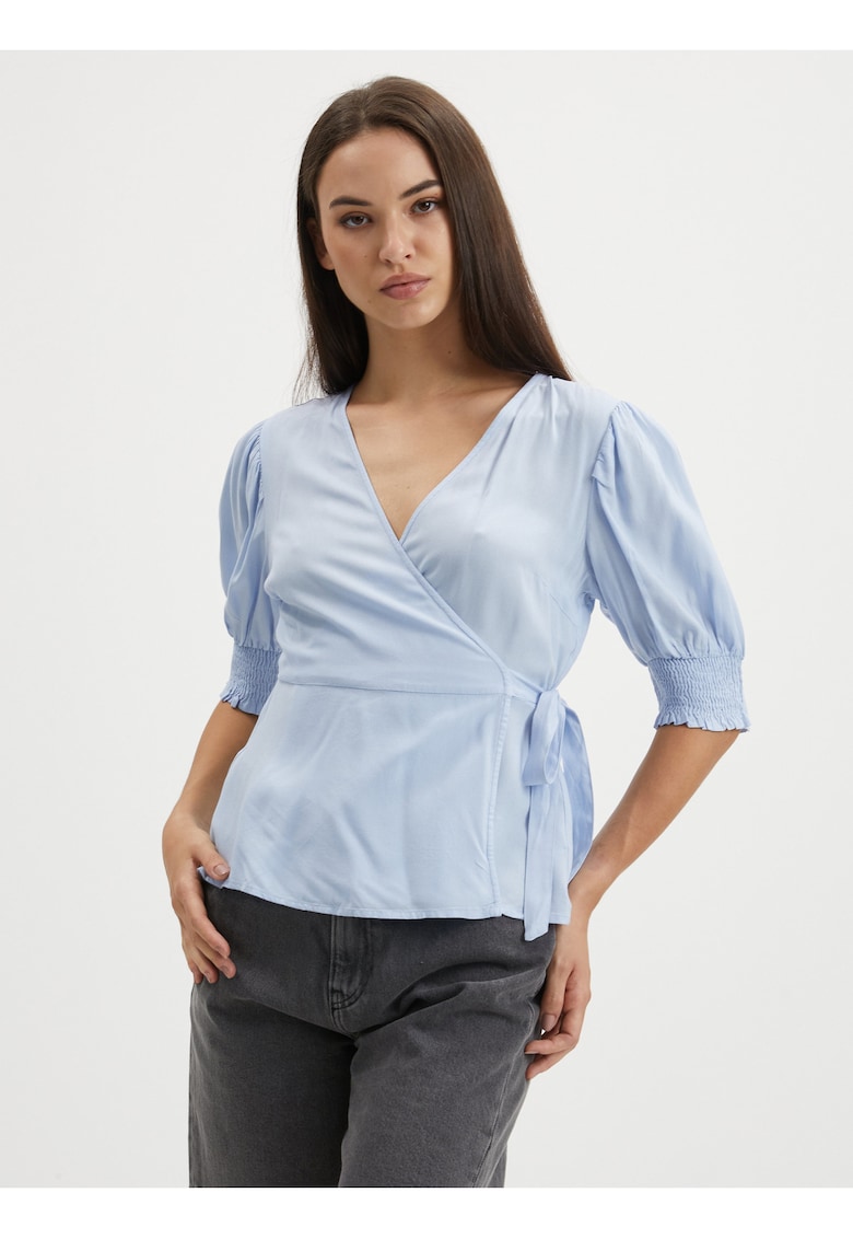 Bluza tip petrecuta cu maneci medii -