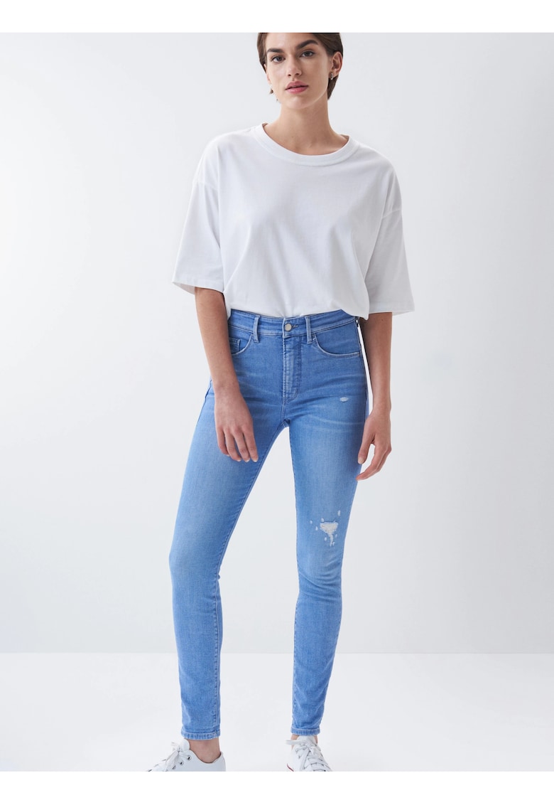 Blugi skinny rupti Secret Glamour -