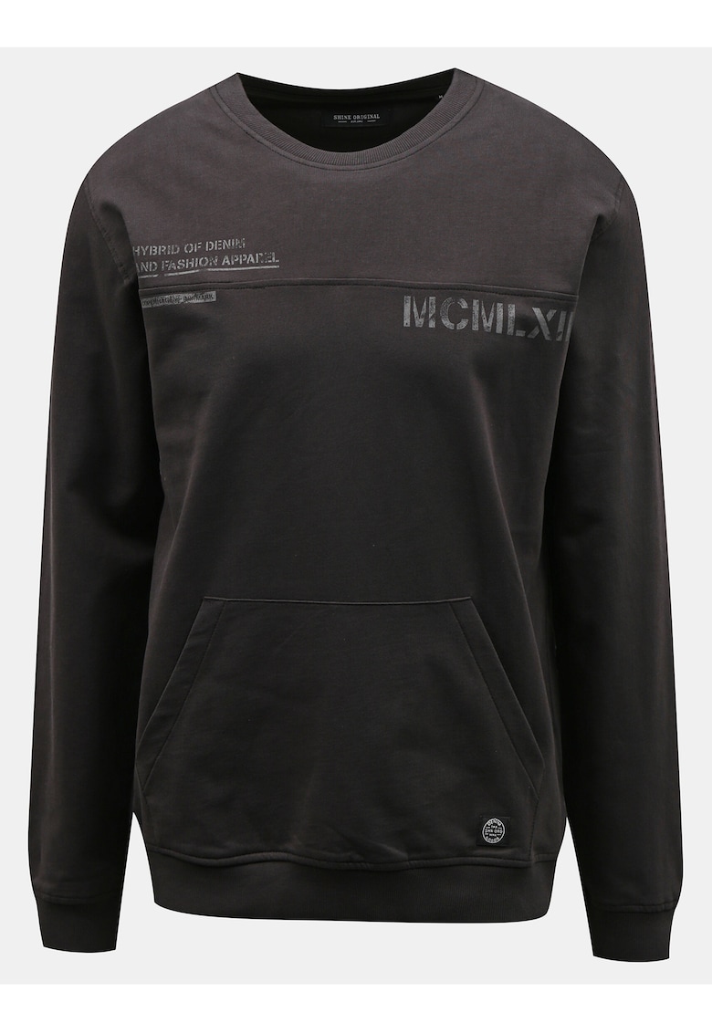 Bluza de trening cu logo din bumbac
