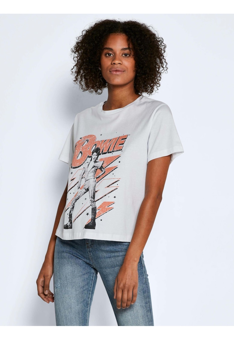 Tricou din bumbac cu model grafic