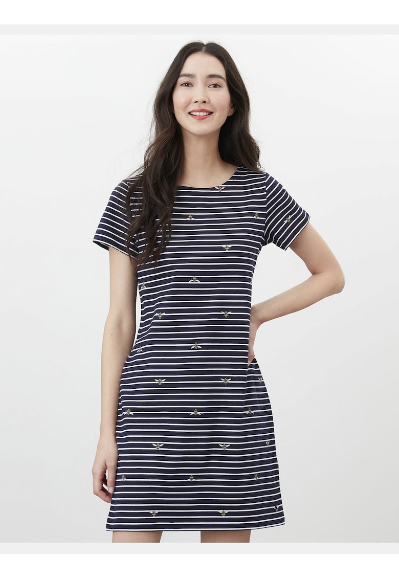 Rochie in dungi - evazata - 34