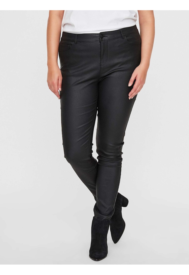 Pantaloni din piele ecologica -