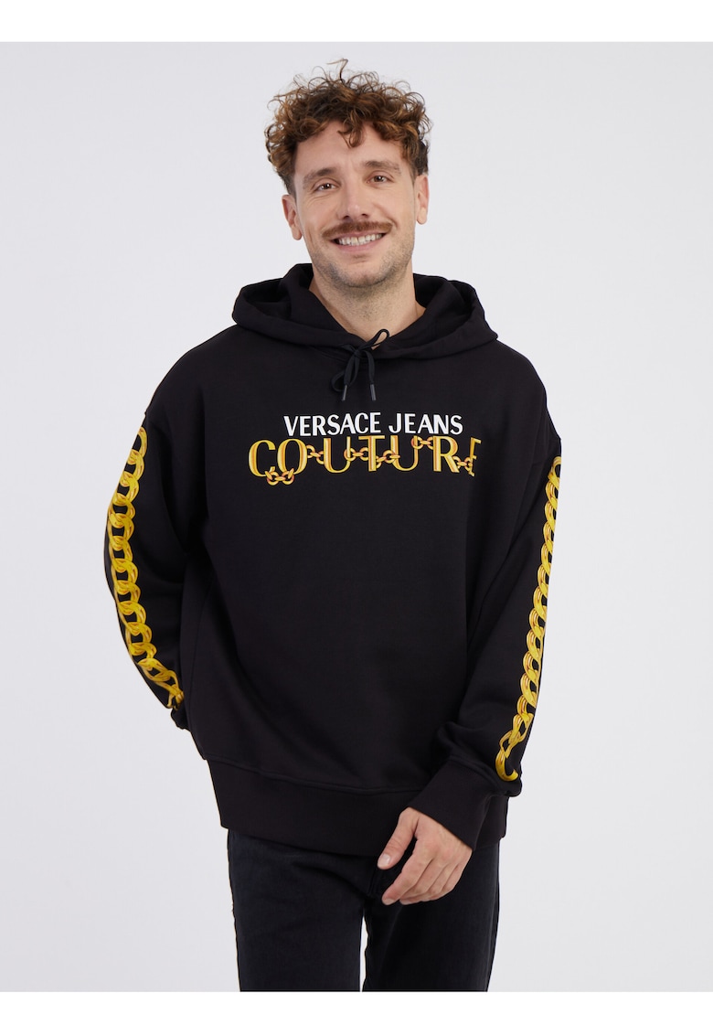 Hanorac lejer cu model grafic si logo