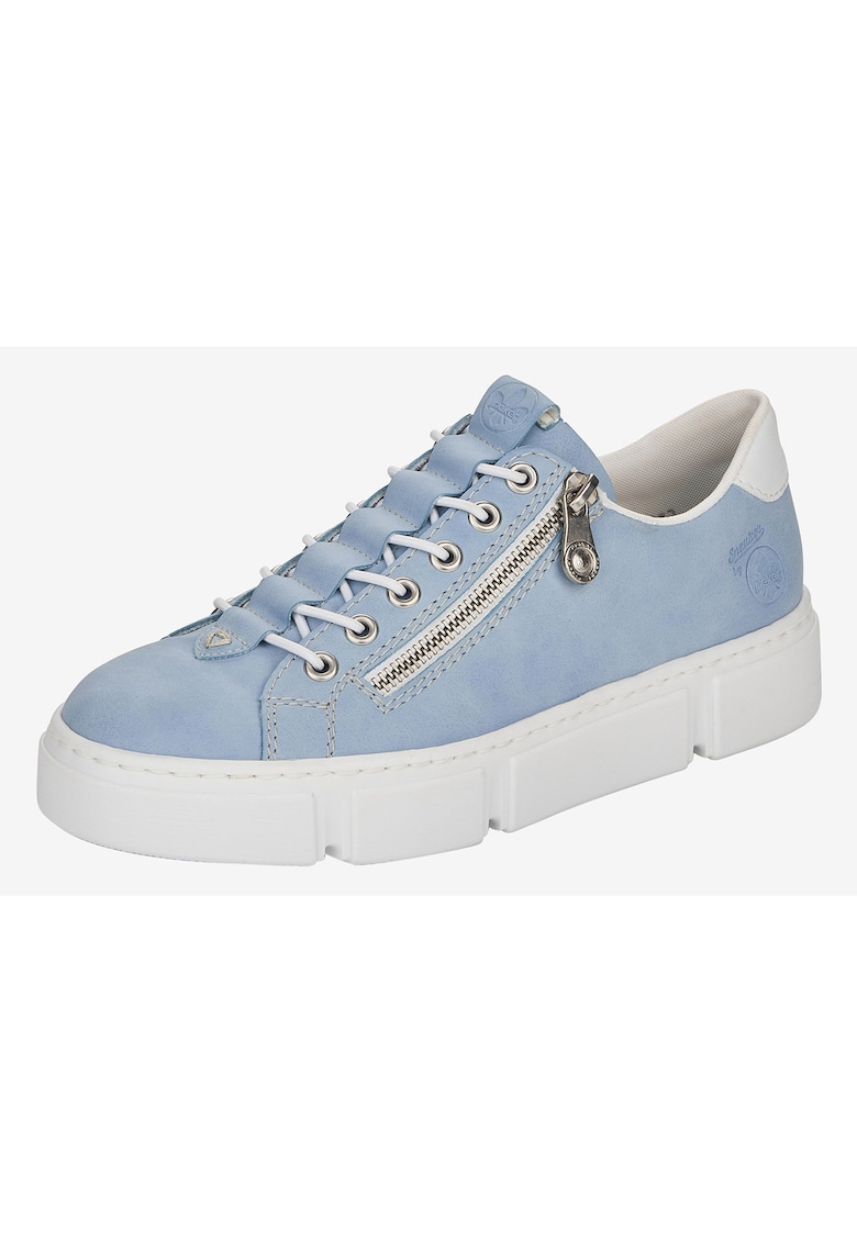 Pantofi sport din piele ecologica uni -