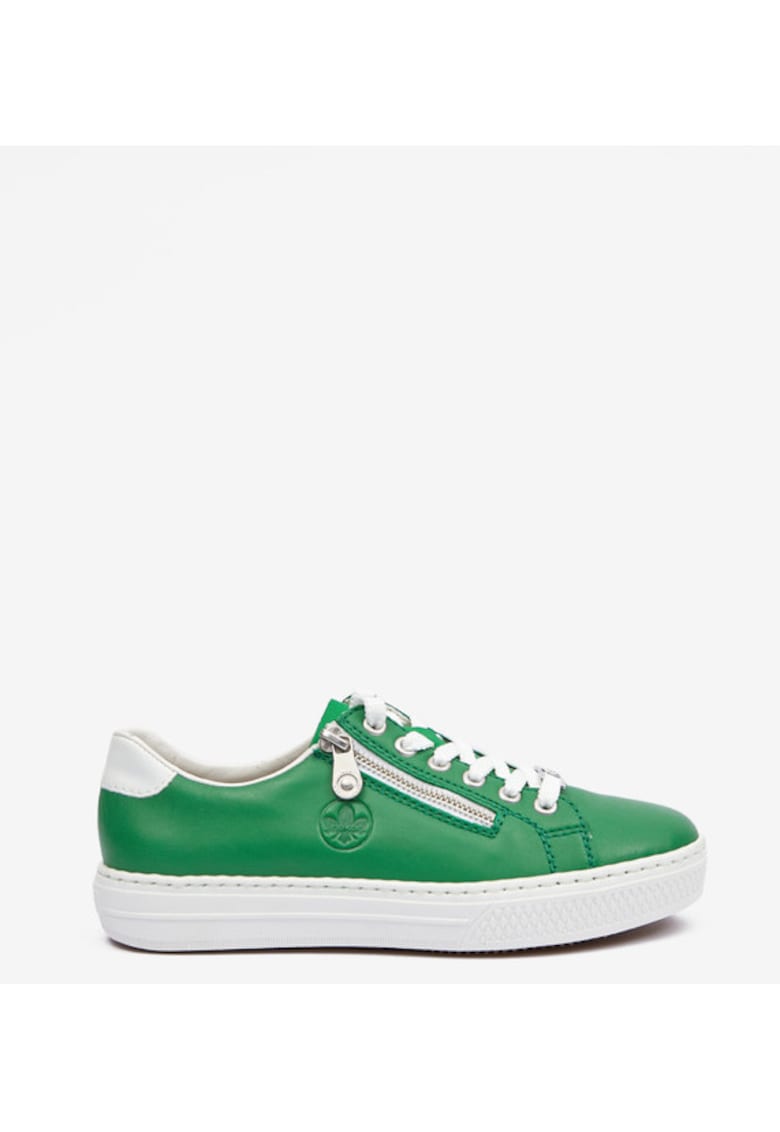Pantofi sport din piele cu detaliu logo discret -