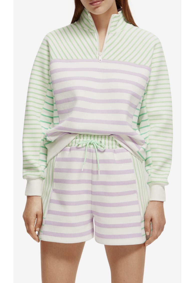 Bluza de trening cu dungi -