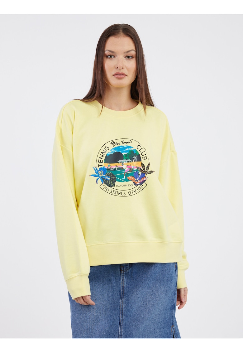 Bluza de trening cu imprimeu grafic -