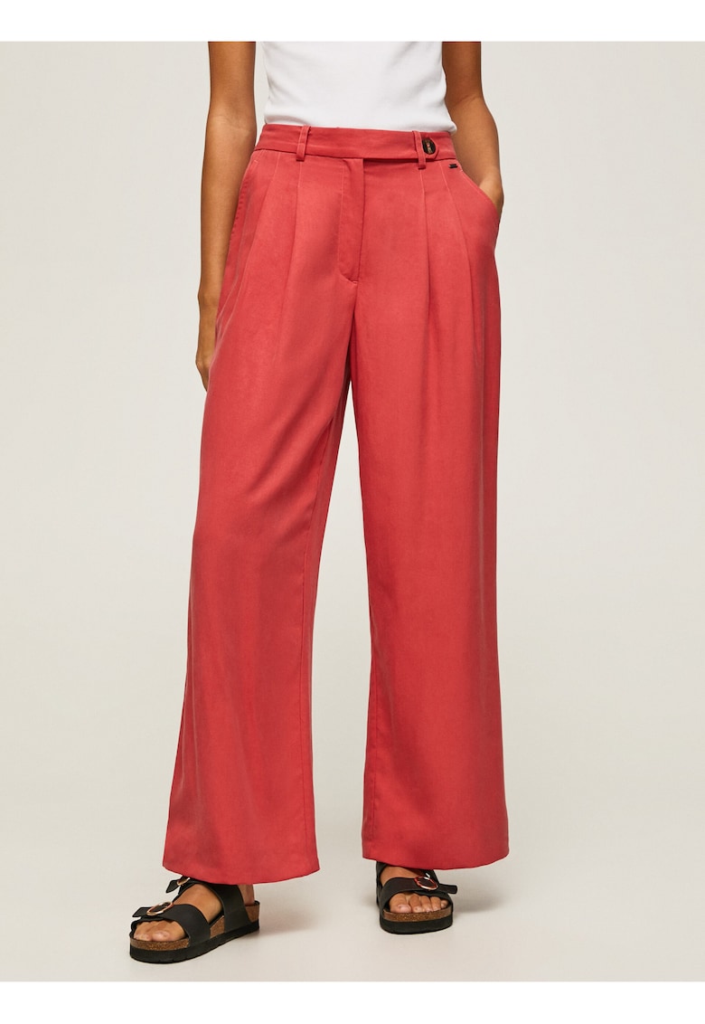 Pantaloni dcu croiala ampla si buzunare