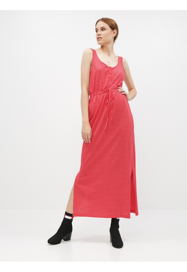 Rochie maxi cu slituri laterale -
