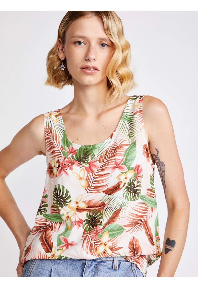 Top lejer cu imprimeu floral Easy