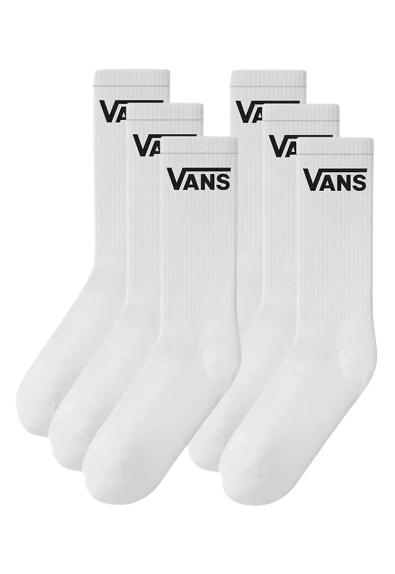Set de sosete lungi cu logo - 6 perechi