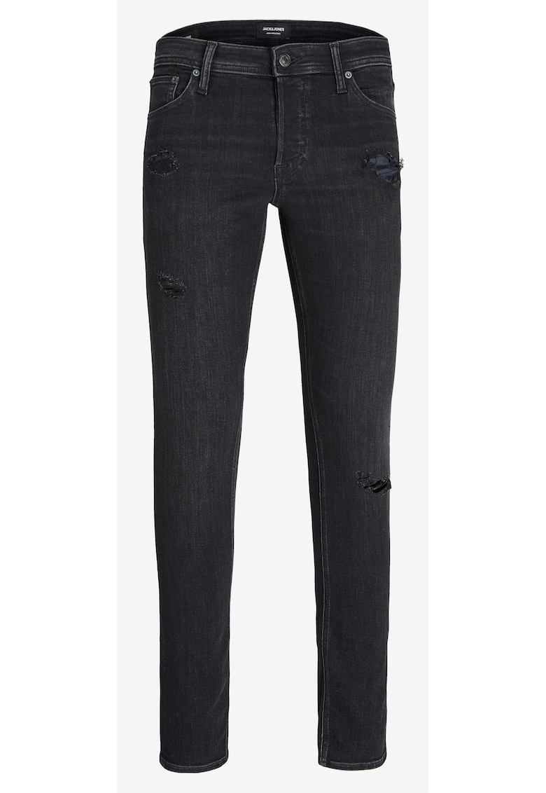 Blugi slim fit cu nasturi Glenn -