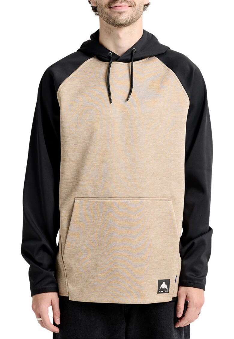Hanorac cu maneci raglan si buzunar kangaroo