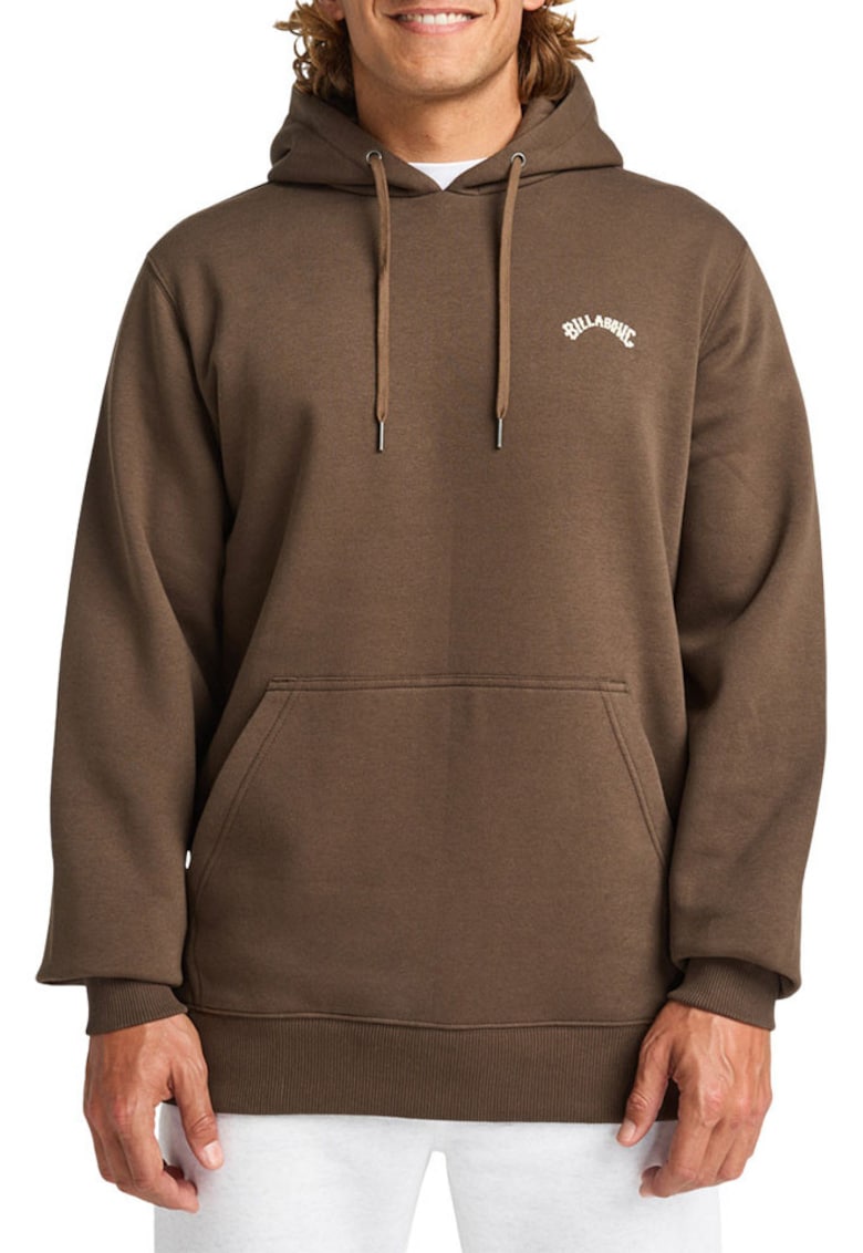 Hanorac cu gluga ajustabila si interior de fleece -
