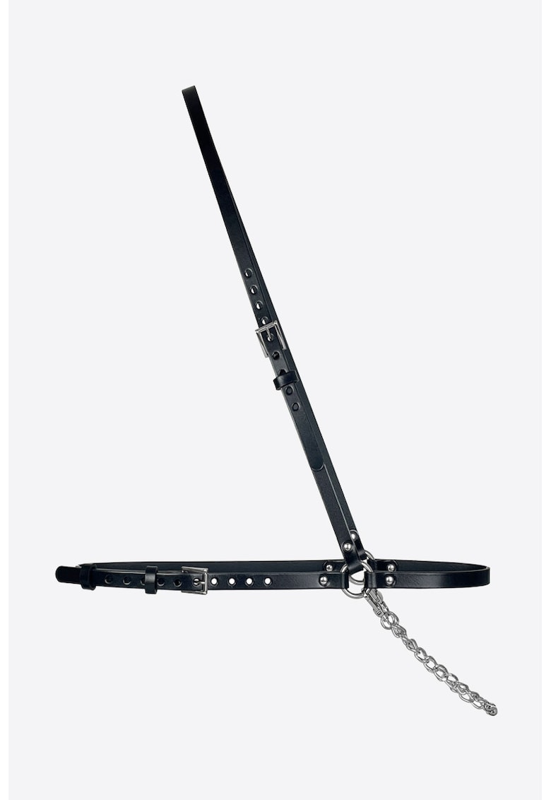 Ham cu Lant Thin - Negru
