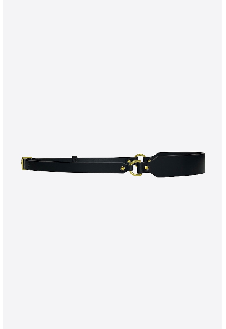 Curea Ingusta Harness - Negru