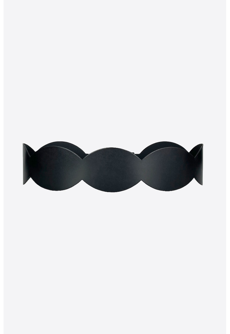 Curea Model Oval - Negru