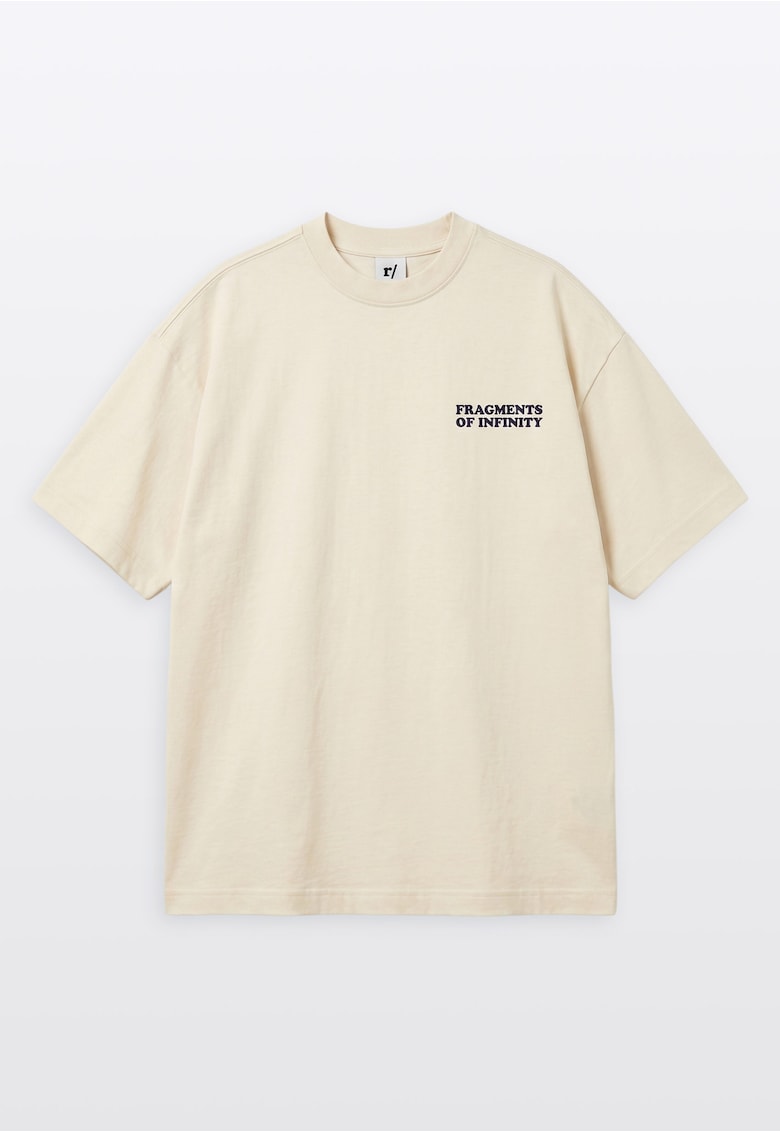 Tricou lejer cu imprimeu pe partea din spate