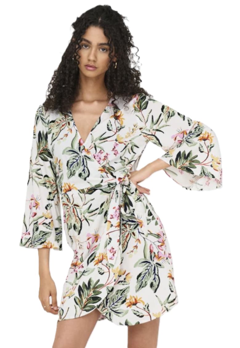 Rochie mini cu imprimeu floral Sezen