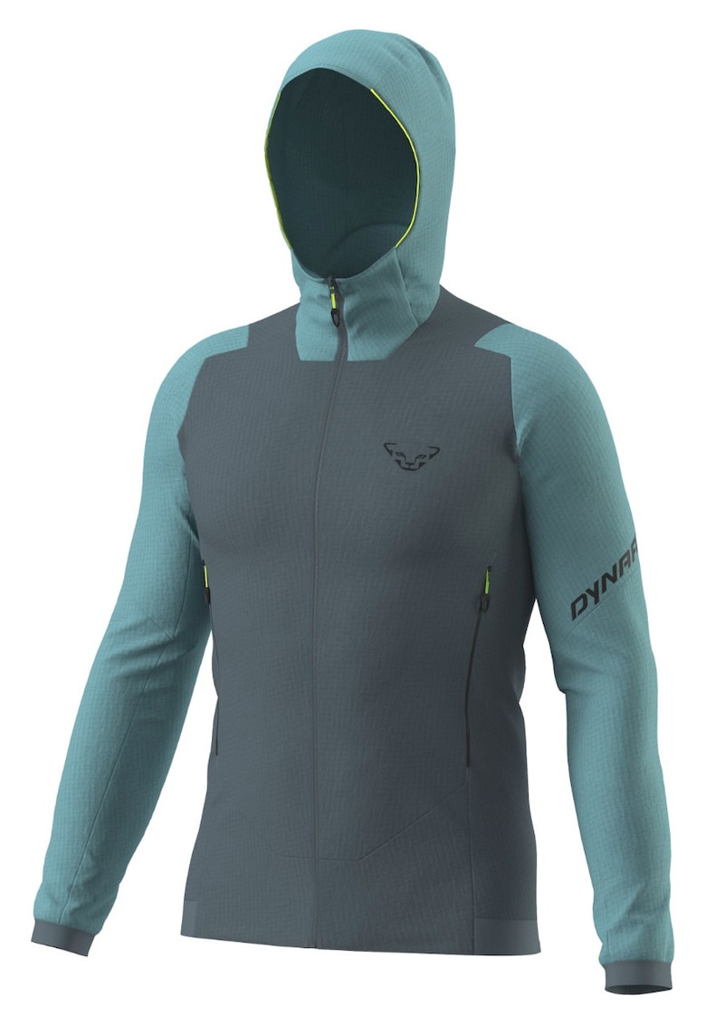 Fleece trekking barbati Blacklight Therm - Gri/Albastru