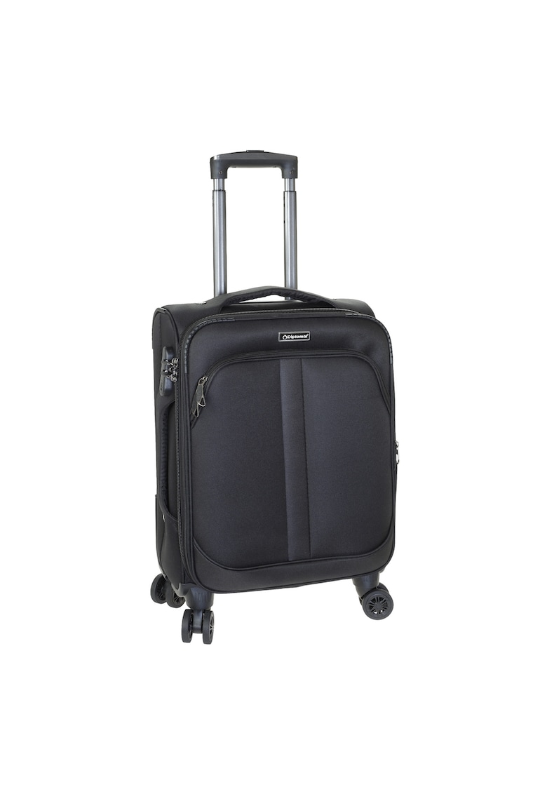 Troler Extensibil Poliester - Cifru - ZC208 - Negru
