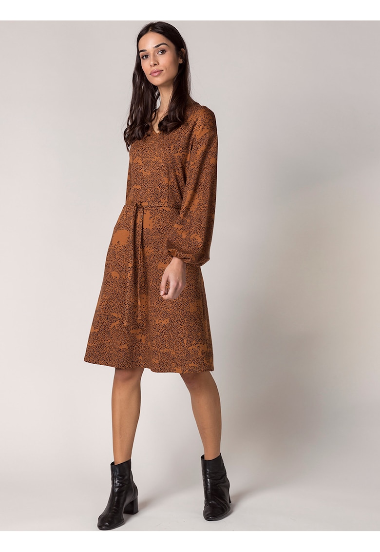 Rochie scurta cu maneci lungi