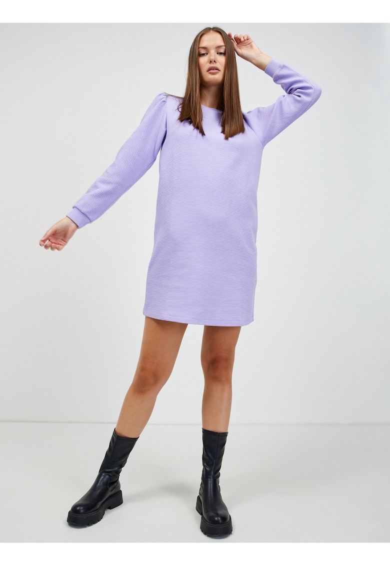 Rochie -hanorac cu maneci lungi