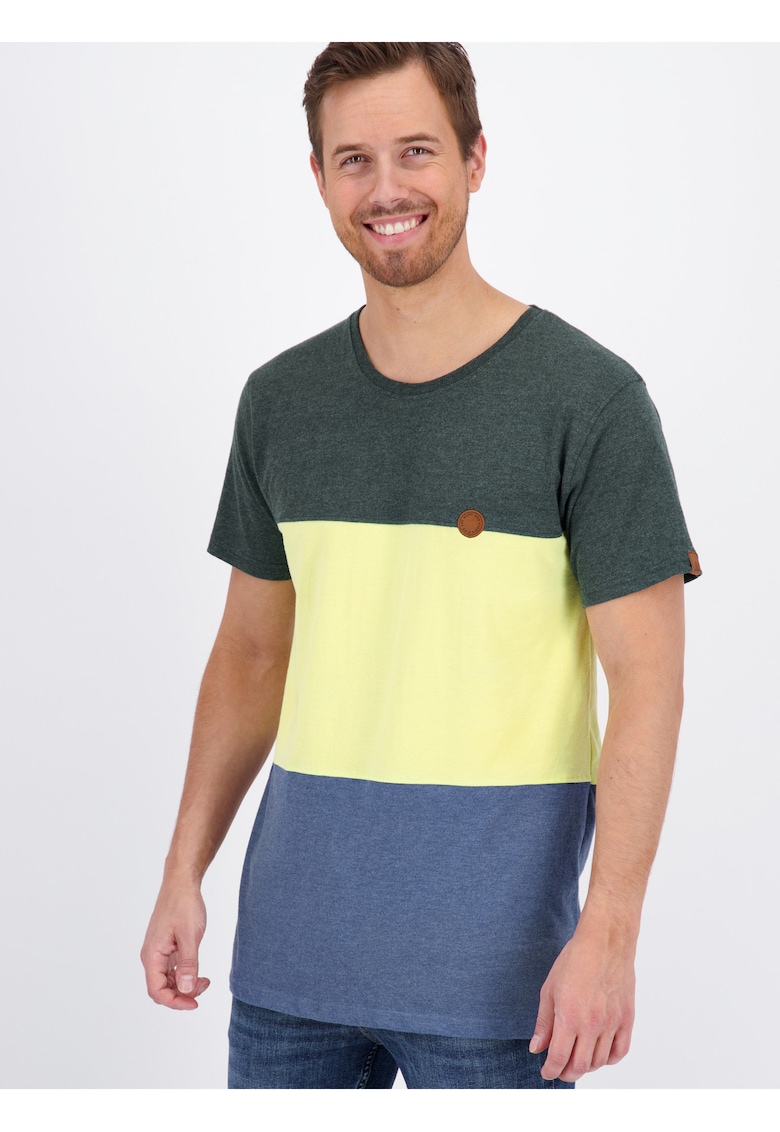 Tricou cu model colorblock