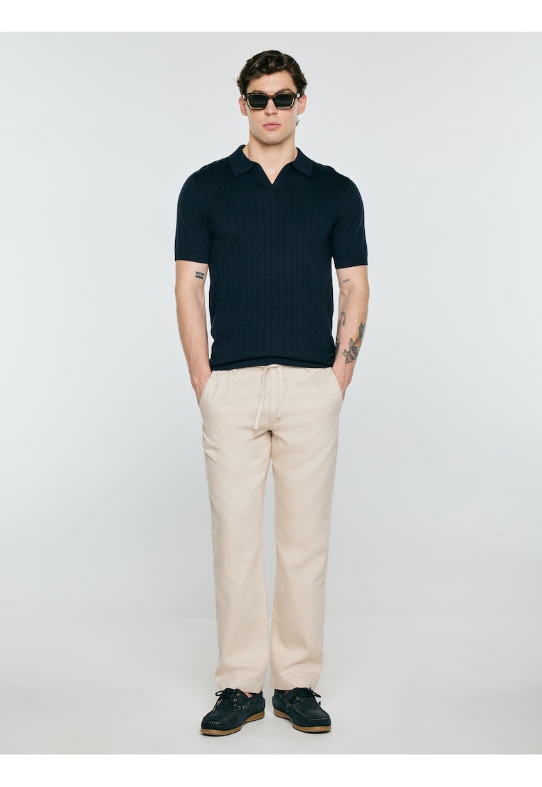 Tricou polo - bleumarin Matisonis