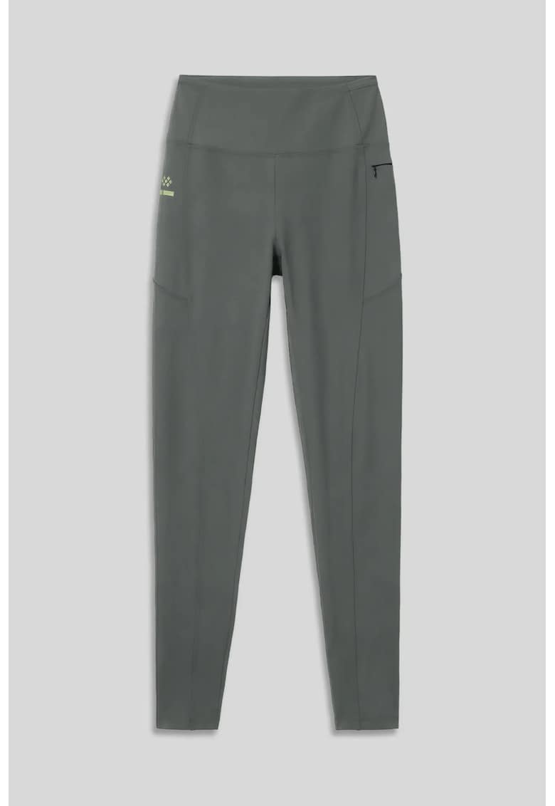 Colanti - Skinny - talie inalta - buzunar - Verde Kaki - poliester/elastan
