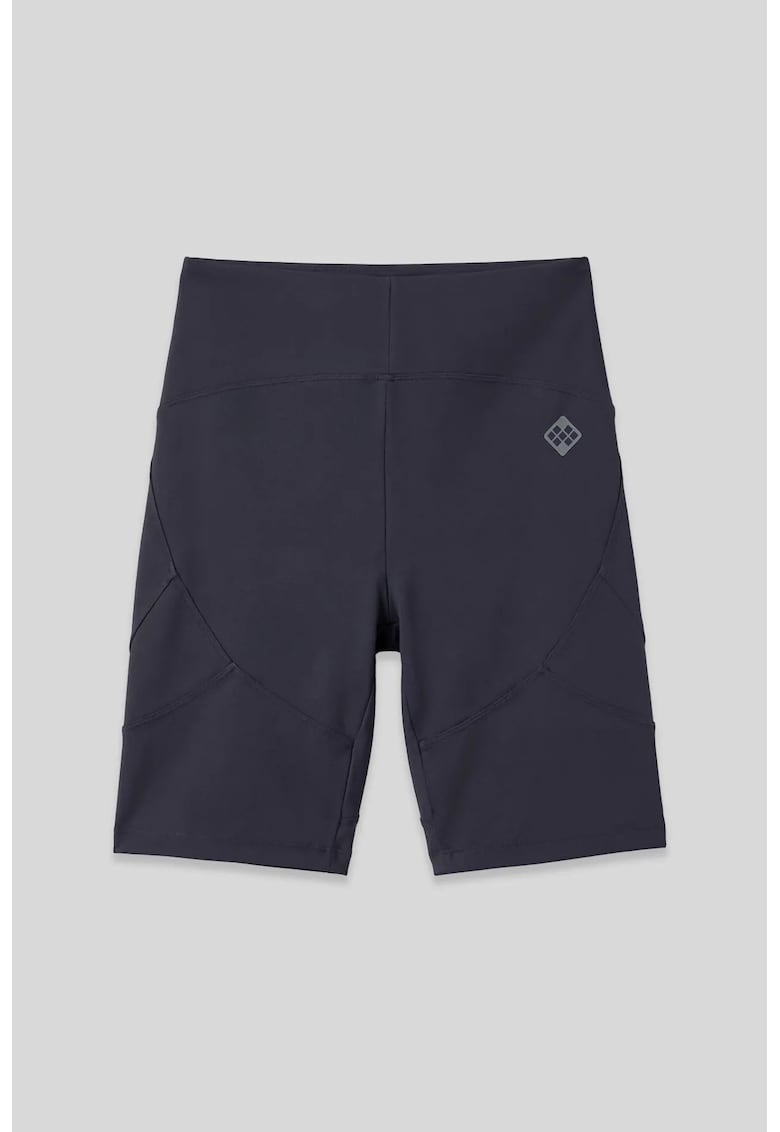 Colanti scurti - talie inalta - elastic - Gri carbune/Gri antracit