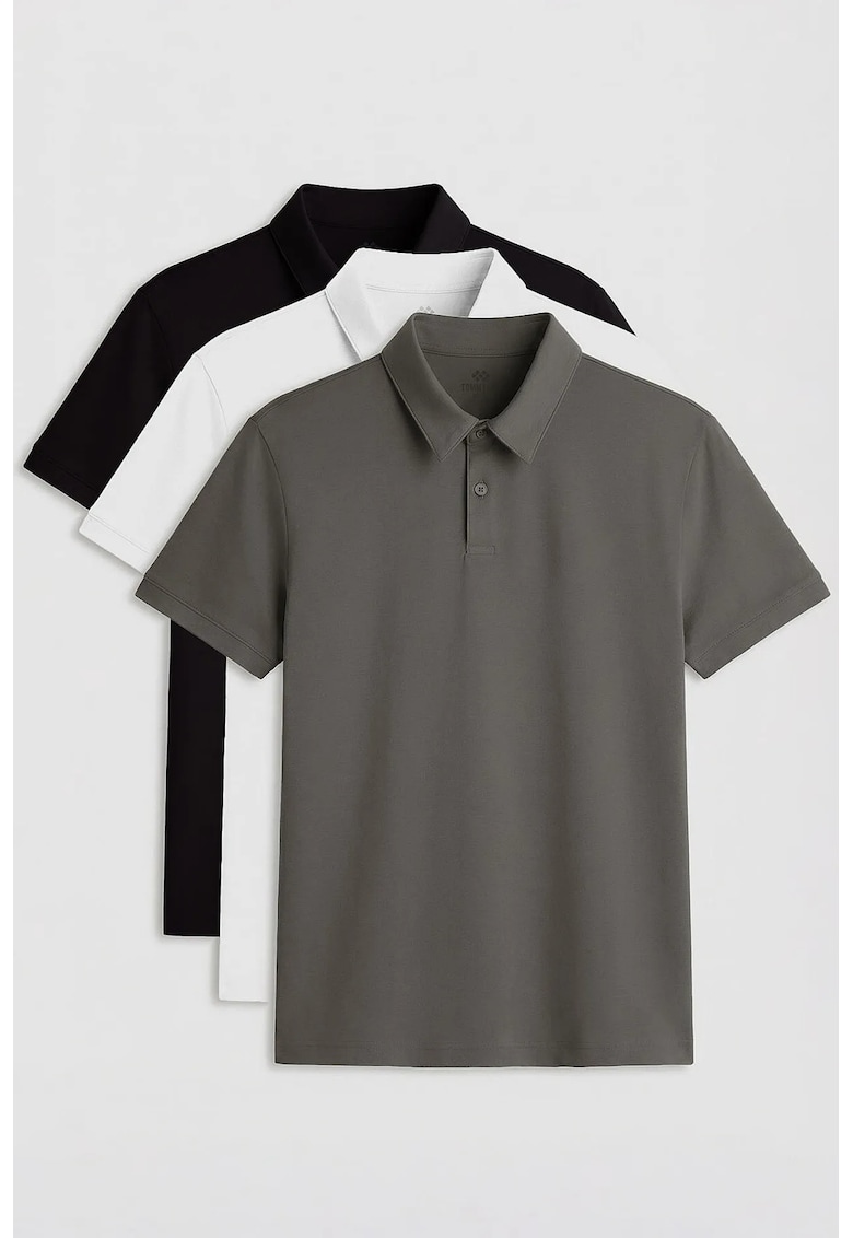 Tricouri barbati - tricou polo - multicolor - bumbac-elastan