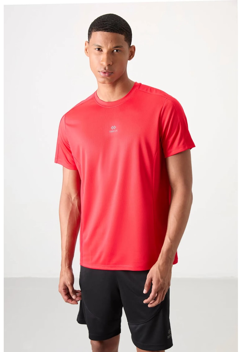 Tricou barbati - rosu - 100% poliester