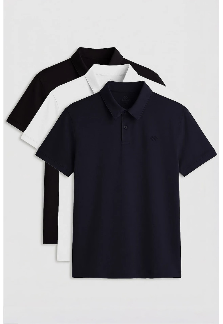Tricouri barbati - tricou polo - multicolor - amestec de bumbac