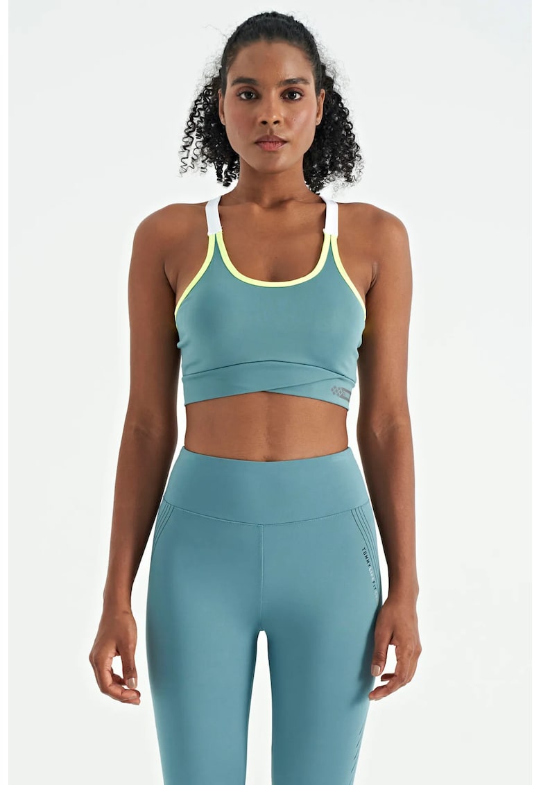 Top sport - mulat - Maya Blue - poliester-elastan
