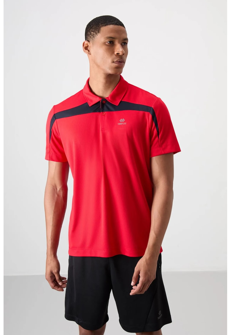 Tricouri barbati - tricou polo - blocuri de culoare