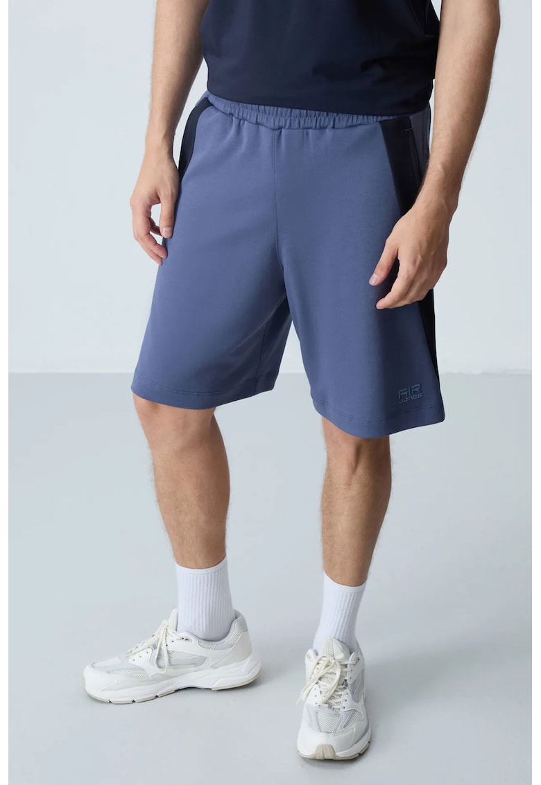 Pantaloni scurti - Barbati - Pantaloni scurti de trening din amestec de bumbac TOMMY pentru barbati - Oxford Blue
