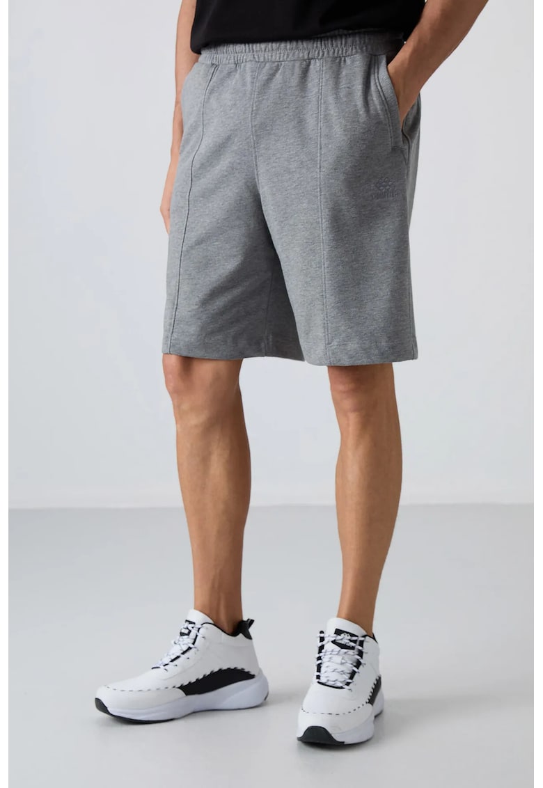 Pantaloni scurti - Barbati - Pantaloni scurti de trening TOMMY pentru barbati - Gri -