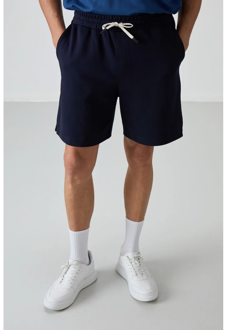 Pantaloni scurti - Barbati - Pantaloni scurti de trening TOMMY din bumbac-poliester pentru barbati -