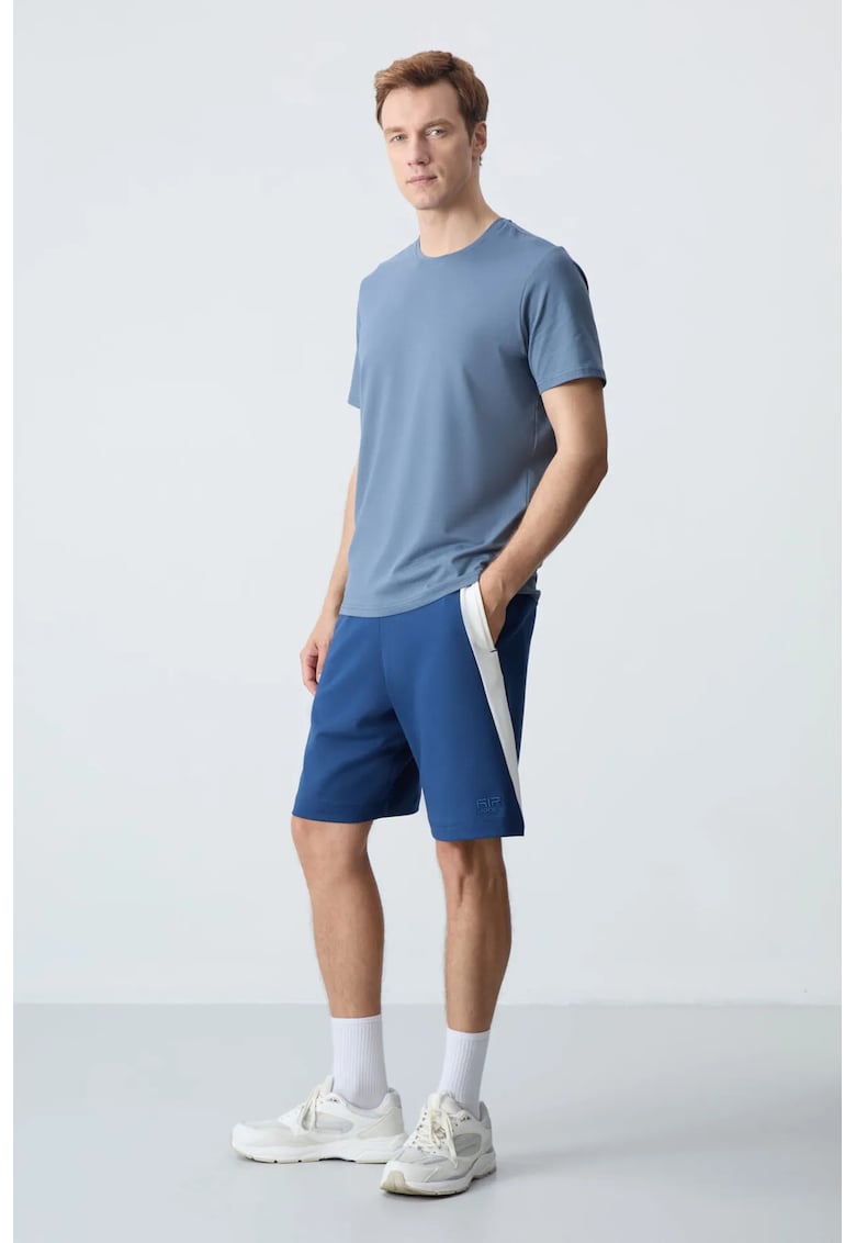 Pantaloni scurti - Barbati - Pantaloni scurti de trening din amestec de bumbac TOMMY pentru barbati - Multicolor -