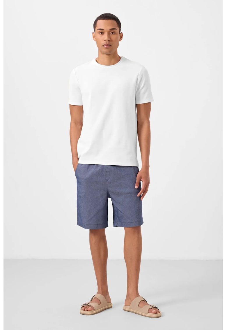 Pantaloni scurti - Barbati - Pantaloni scurti chino TOMMY barbati - Albastru marin -